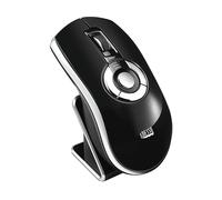 ADESSO - Mouse Wireless iMouse P20 Air Mouse Elite Laser Colore Nero / Argento - SPEDIZIONE GRATUITA