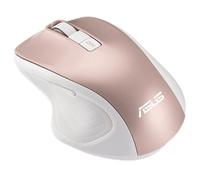 MOUSE WIRELESS ASUS MW202C, Collegamento RF Wireless, Ingresso: Otticamente a mezzo LED, Scrolling a Rotella, Risoluzione max 4000 dpi, forma ergonomica, Rose Gold