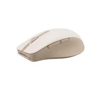 MOUSE WIRELESS ASUS SmartO Mouse MD200 Silent Plus, Collegamento RF Wireless + Bluetooth, Scrolling a Rotella, Risoluzione max 4200 dpi, Beige
