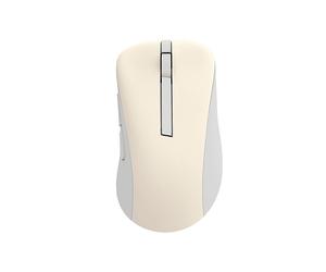 MOUSE WIRELESS ASUS Wireless Mouse MD102, Collegamento RF Wireless + Bluetooth, Scrolling a Rotella, Risoluzione max 1600 dpi, forma ergonomica, Beige