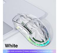 Mouse wireless AULA SC660, Bluetooth, per gaming, con sensore ottico da 10000 DPI, macro programmabili, ergonomico, per laptop e PC.