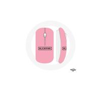 Mouse Wireless - Blackpink - Logo Rosa - Compatibile Mac e PC - USB Wifi - K-pop