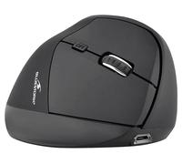 Bluestork Mouse verticale ergonomico M-WL-ERGO-BK Wireless 1.200 DPI 6 pulsanti Nero