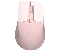 Mouse wireless Bluetooth 2,4 GHz Triadine THALASSA 1600 DPI rosa - Mouse ottico da ufficio a 4 pulsanti, doppia modalità, per laptop e computer, batteria AA inclusa