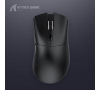 Mouse wireless Bluetooth Attack Shark R1PAW3311 leggero con tripla modalità, ideale per eSport, giochi, ufficio, PC, laptop e internet café.