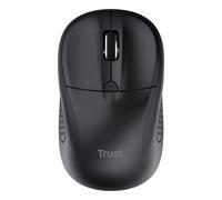 Trust Primo Mouse Bluetooth, Mouse Wireless per Laptop, 1000-1600 DPI, per Mano Sinistra e Destra, Batterie Incluse, Mouse Senza Fili Compatto per PC, Computer, Mac, Android - Nero
