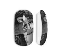 Mouse Wireless - Brad Pitt - Fight Club - USB Wifi - Compatibile Mac e PC - Bianco