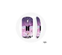Mouse Wireless - BTS - Mikrokosmos - Viola - Compatibile con Mac e PC - Chiavetta USB inclusa