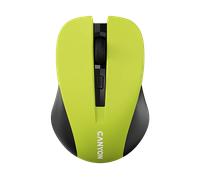MOUSE WIRELESS CANYON MW1, Tasti: 3, RF 2,4 GHz, Collegamento Ricevitore USB RF 2,4 GHz, Scrolling a Rotella di scorrimento, forma ergonomica, Verde