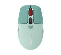CANYON Mouse MW-26 LCD Silent Dual Mode, leggero, design ergonomico, DPI 800-2400, 125 Hz Polling Rate, 10 G Accelerazione, Wireless Green