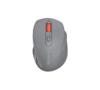 MOUSE WIRELESS CANYON OnClick 20, Tasti: 6, 2.4 GHz, Collegamento Ricevitore USB wireless, Scrolling a Rotellina di scorrimento, forma ergonomica, Grigio, Arancione