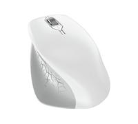 MOUSE WIRELESS CHERRY JW-8550-0, Collegamento RF Wireless, Scrolling a Rotella, Risoluzione max 4000 dpi, forma ergonomica, Grigio, Bianco