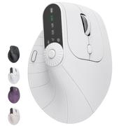 Mouse wireless con tecnologia Triple-Connect, DPI regolabile e design ergonomico per laptop, PC e Mac