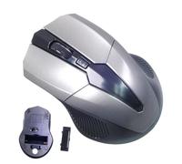 Mouse wireless da 2,4 G, 10,5 x 7 x 3 cm, periferica USB per computer portatile, dispositivo ottico sensibile, per studio, casa, ufficio, sala riunioni, lavoro, per laptop