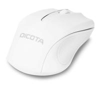 MOUSE WIRELESS DICOTA D31659W, Collegamento Cablato, Senza fili, Scrolling a Rotella, Risoluzione max 1000 dpi, forma ergonomica, Bianco