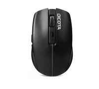 MOUSE WIRELESS DICOTA D32044B, Collegamento Cablato, Senza fili, Bluetooth, Scrolling a Rotella, Risoluzione max 1600 dpi, Nero