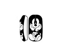 Mouse Wireless - Disney - Mickey - Nero e Bianco - Compatibile con Mac e PC - USB Wifi