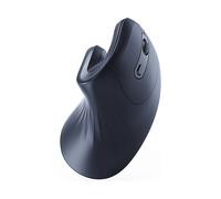 MOUSE WIRELESS GEMBIRD MUSW-ERGO-03, Collegamento RF Wireless, Ingresso: Otticamente a mezzo LED, Scrolling a Rotella, Risoluzione max 1600 dpi, forma ergonomica, Nero