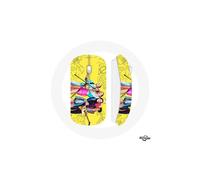 Mouse wireless - Go - Live your way - Yellow - USB wifi key included - Compatible with Mac and PC