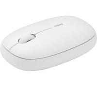 MOUSE WIRELESS HAMA M660 Silent, Collegamento RF Wireless + Bluetooth, Ingresso: Otticamente a mezzo LED, Scrolling a Anello, Risoluzione max 1300 dpi, Bianco