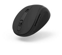 MOUSE WIRELESS HAMA MW-400 V2, Collegamento RF Wireless, Ingresso: Otticamente a mezzo LED, Scrolling a Rotella, Risoluzione max 1600 dpi, forma ergonomica, Nero
