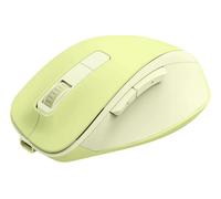 Hama Mouse Ottico SS Filo 6 Pulsanti WM-500, Silenzioso, sulla Batteria, Verde