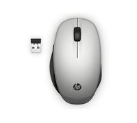 MOUSE WIRELESS HP DUAL MODE MOUSE 300, Collegamento Wireless / Bluetooth, Ingresso: Otticamente a diodi laser, Scrolling a 2 direzioni, Risoluzione max 3600 dpi, forma ergonomica, Silver