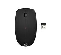 MOUSE WIRELESS HP MOUSE X200, Collegamento Wireless, Ingresso: Otticamente a diodi laser, Scrolling a 2 direzioni, Risoluzione max 1600 dpi, forma ergonomica, Nero