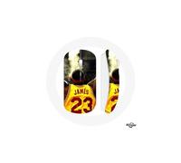 Mouse Wireless - Lebron James - Giallo - Compatibile con Mac e PC - Chiavetta USB Wi-Fi inclusa