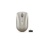 Lenovo 540 Mouse Wireless Compatto con Ricevitore USB-C, Ambidestro, fino a 2400 DPI, Portatile per Laptop e PC, sabbia