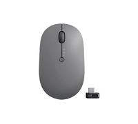 MOUSE WIRELESS LENOVO Go USB-C Wireless, Collegamento RF Wireless, Ingresso: Otticamente a mezzo LED, Scrolling a Rotella, Risoluzione max 2400 dpi, forma ergonomica, Grigio