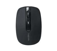 MOUSE WIRELESS LOGILINK ID0078A, Collegamento Bluetooth, Ingresso: Otticamente a mezzo LED, Scrolling a Rotella, Risoluzione max 1600 dpi, Nero