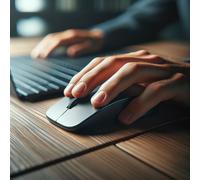 Mouse Wireless Logitech B170 Nero: Ricevitore USB, Precisione Ottica senza fili