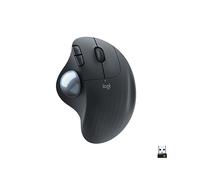 MOUSE WIRELESS LOGITECH ERGO M575, Collegamento Wireless, Ingresso: Otticamente a mezzo LED, Scrolling a 4 direzioni, Risoluzione max 2000 dpi, forma ergonomica, NERO GRAFITE