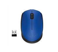 MOUSE WIRELESS LOGITECH M171 Blue-K, Collegamento RF Wireless, Ingresso: Otticamente a diodi laser, Scrolling a Rotella, Risoluzione max 1000 dpi, Blu