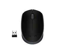 MOUSE WIRELESS LOGITECH M171, Collegamento Wireless, Ingresso: Otticamente a mezzo LED, Scrolling a 2 direzioni, Risoluzione max 1000 dpi, Nero / Grigio
