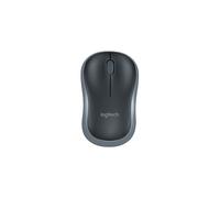 Mouse wireless Logitech M185 Office a 3 pulsanti, 1000 DPI, design ambidestro, nero