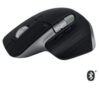MOUSE WIRELESS LOGITECH MX Master 3 f/ Mac, Collegamento Bluetooth, Ingresso: Otticamente a diodi laser, Scrolling a Rotella, Risoluzione max 4000 dpi, forma ergonomica, Nero, Grigio