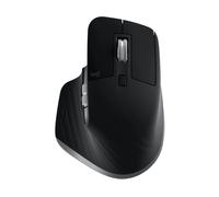MOUSE WIRELESS LOGITECH MX Master 3S, Collegamento Cablato, Senza fili, Bluetooth, Scrolling a Rotella, Risoluzione max 8000 dpi, forma ergonomica, Argento, Nero