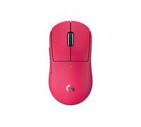 Logitech G PRO X SUPERLIGHT 2c, mouse gaming wireless mouse compatto Pro-Grade da 53 g con 5 pulsanti programmabili, ricarica USB-C, sensore a 44K DPI, aggiornamento fino a 8 kHz, PC/Mac - Rosa