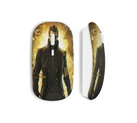 Mouse Wireless - MANIACASE - Deus Ex Human Revolution - Nero - Chiavetta USB Wi-Fi inclusa - Compatibile Mac e PC
