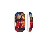 Mouse wireless - maniacase - Lewis Hamilton - bianca - USB - ottica