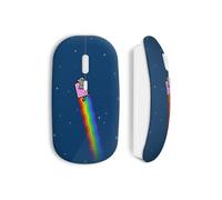 Mouse Wireless - MANIACASE - Nyan Cat - Multicolore - USB - Compatibile con Mac e PC