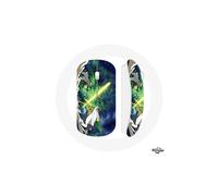Mouse Wireless - MANIACASE - Silvers Rayleigh - Compatibile con Mac e PC - USB Wifi - Verde