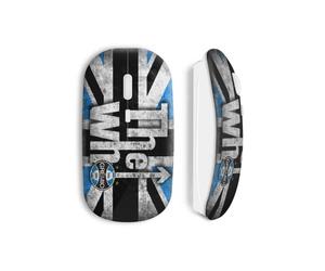Mouse wireless - MANIACASE - The Who Music - Chiavetta USB wifi inclusa - Compatibile Mac e PC - Colore blu