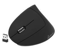 MediaRange Mouse MROS233 ergonomico per mancini wireless 2,4 GHz ottico 1600 DPI nero 6 pulsanti