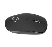 Mouse Wireless, Mouse da Gioco Sentiti a Tuo Agio 1200/1600 / 2400 DPI Trasmissione Veloce per per Vista OS X(Nero)