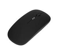 Mouse wireless, mouse per laptop con luce respiratoria a LED da viaggio per l'ufficio per la casa(Nero)