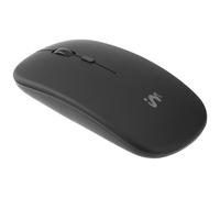 Mouse wireless - Mouse ricaricabile + adattatore USB-A 2.4G - Nero