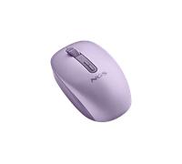 MOUSE WIRELESS NGS FOG DUAL PURPLE 2,4 GHz, ambidestro, Collegamento Bluetooth 5.2 e 2,4 GHz, Scrolling a Rotella di scorrimento, Risoluzione max 1600 dpi, forma ergonomica, Viola
